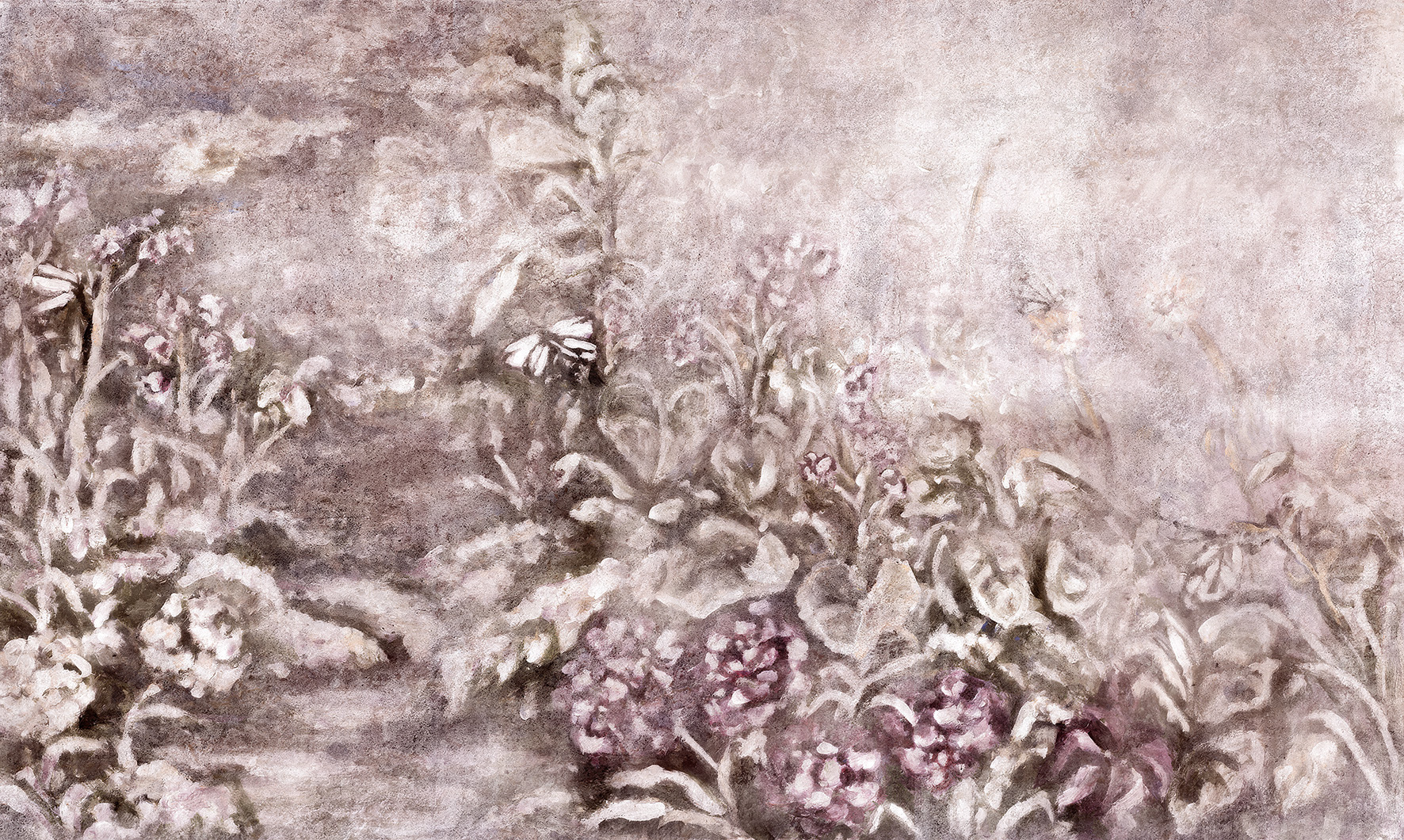 Tapeta artystyczna Lascaux — Tajemnica motyli, wizualizacja wnętrza | Wallfam