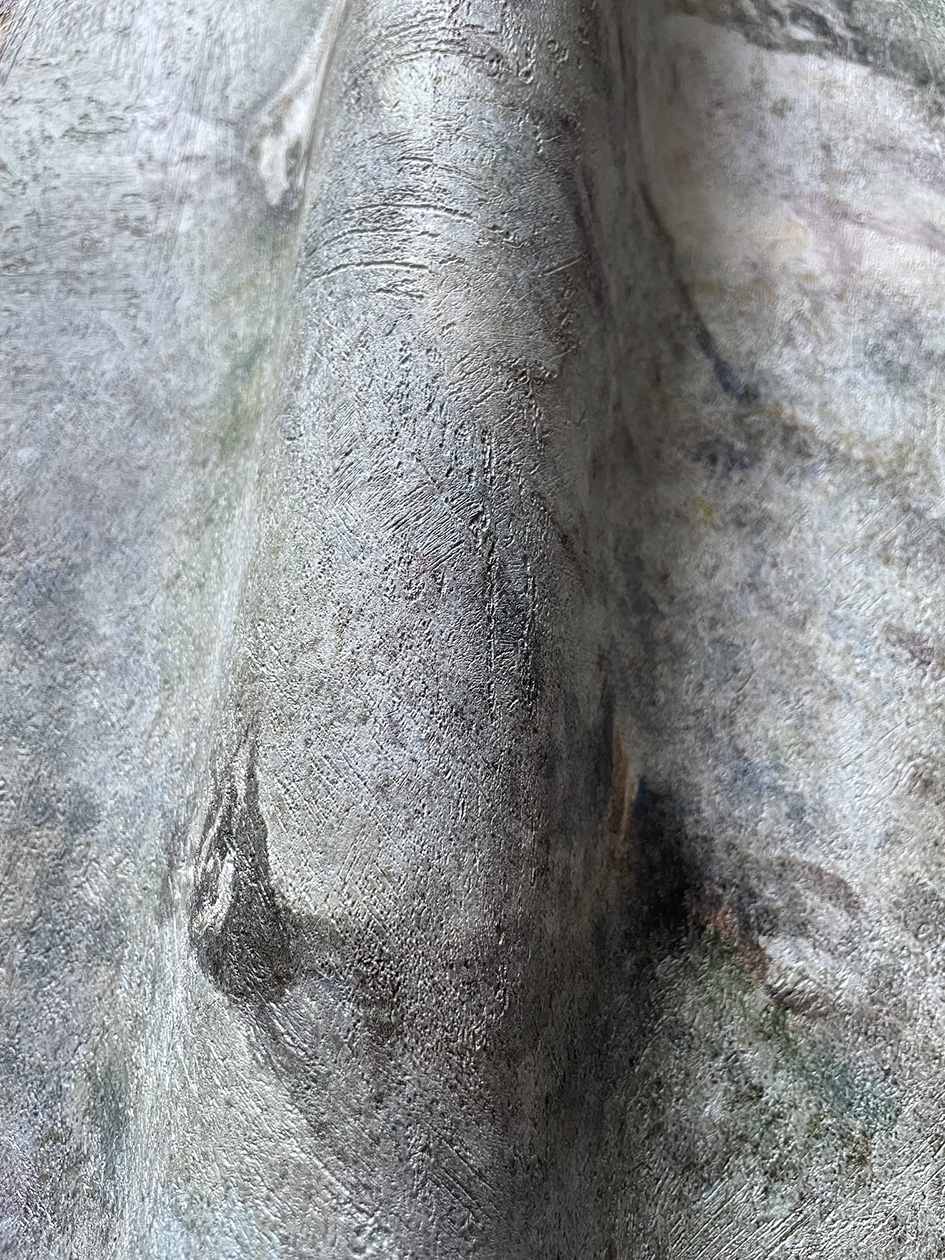 Ręcznie malowany obraz Lascaux — Paleta piór | Wallfam